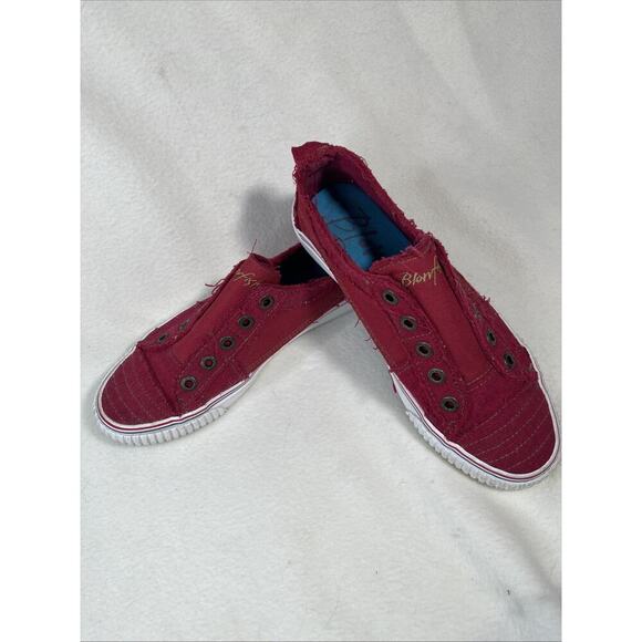 Blowfish Women’s Play Slip-On Sneakers Size 8.5 Casual Sneaker Red - Picture 1 of 8